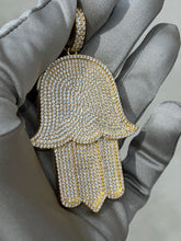 Load image into Gallery viewer, Large Hamsa Hand Pendant