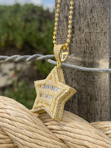 Flooded Star Necklace