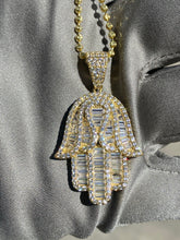 Load image into Gallery viewer, Hamsa Hand Pendant and Necklace