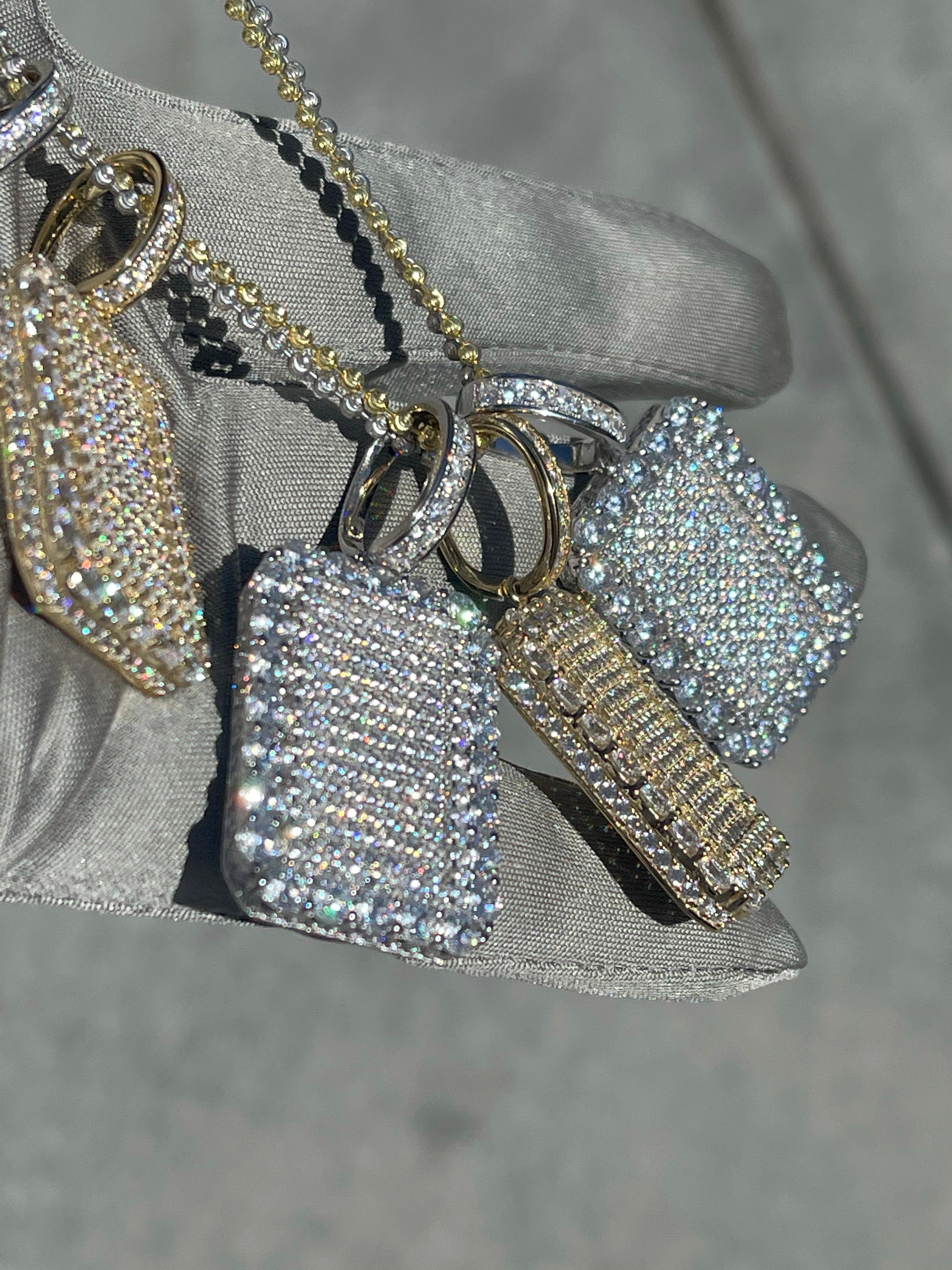 Busdown Box Pendant – Raheem Da Jeweler